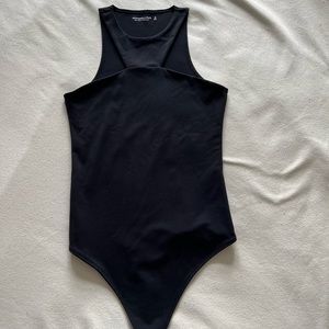 Abercrombie and Fitch Women’s Black High Neck Bodysuit